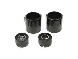 Dorman Radio Knob Set with Durable Design for 2005‑2007 Chevrolet Equinox, 2004‑2008 Chevy Malibu, 2005‑2008 Pontiac G6 – 76873