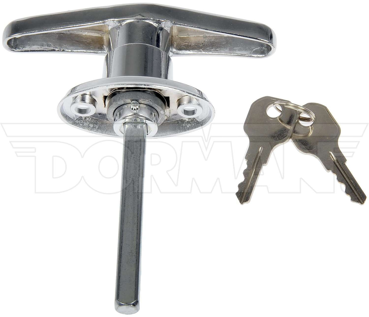 Dorman - HELP Tee Handle Exterior Door Handle with Weather-Resistant Lock Cylinder 77124