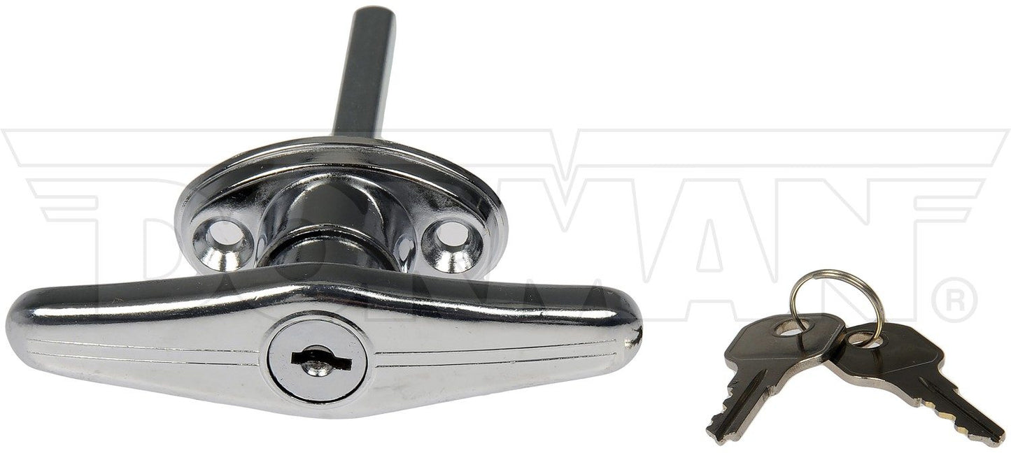 Dorman - HELP Tee Handle Exterior Door Handle with Weather-Resistant Lock Cylinder 77124
