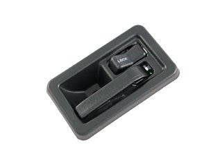 Dorman Interior Door Handle for 2002-97 Jeep TJ Wrangler, 1995-87 Jeep Wrangler, 1984-79 Renault R5 79541
