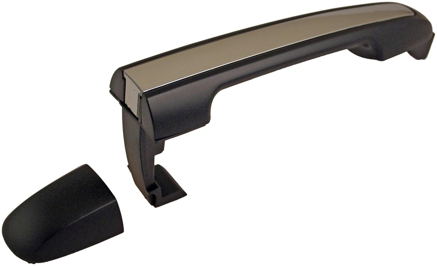 Dorman - HELP Exterior Door Handle Front Right Without Keyhole Primed Black With Chrome Insert for 2010-06 Hyundai Sonata 79823