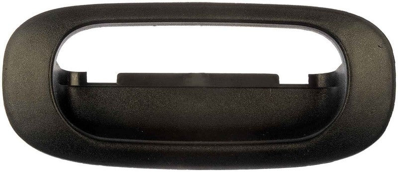 Dorman - HELP Tailgate Handle Bezel Textured Black for 1997-2010 Dodge Dakota, 2006-2009 Mitsubishi Raider, 2011 Ram Dakota