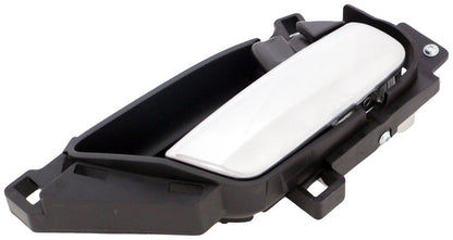 Dorman - HELP Interior Door Handle Satin Chrome Lever/Black Housing for 2013-07 Acura MDX 81502