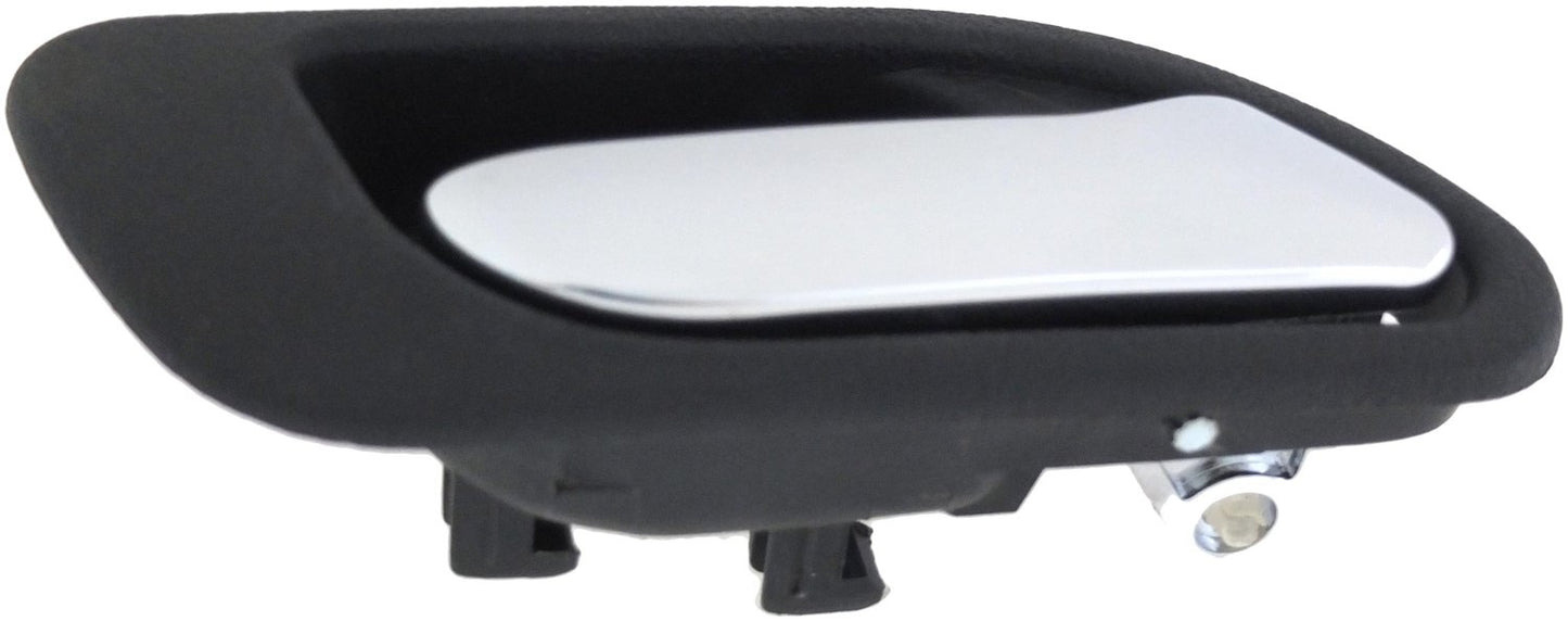 Dorman Interior Door Handle Chrome Lever with Black Housing 81604 for 2006-01 Acura MDX 2003-99 Acura TL