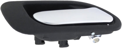 Dorman Interior Door Handle Chrome Lever with Black Housing 81604 for 2006-01 Acura MDX 2003-99 Acura TL