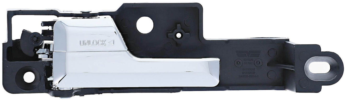 Dorman Interior Door Handle All Chrome Front Left for 2012-06 Ford Fusion, 2011-06 Mercury Milan, 2006 Lincoln Zephyr, 2012-07 Lincoln MKZ 81702