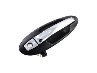 Dorman - HELP Exterior Door Handle Front Left Chrome Lever with Black Housing for 2006 Kia Optima 82420