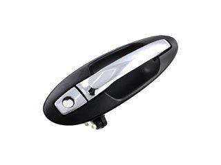 Dorman - HELP Exterior Door Handle Front Left Chrome Lever with Black Housing for 2006 Kia Optima 82420