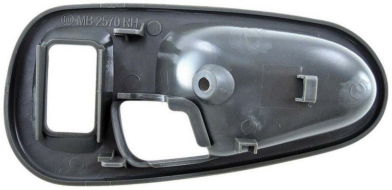 Dorman - Help Interior Door Handle Bezel Gray Rear Right for 1997-2004 Mitsubishi Montero Sport 82458