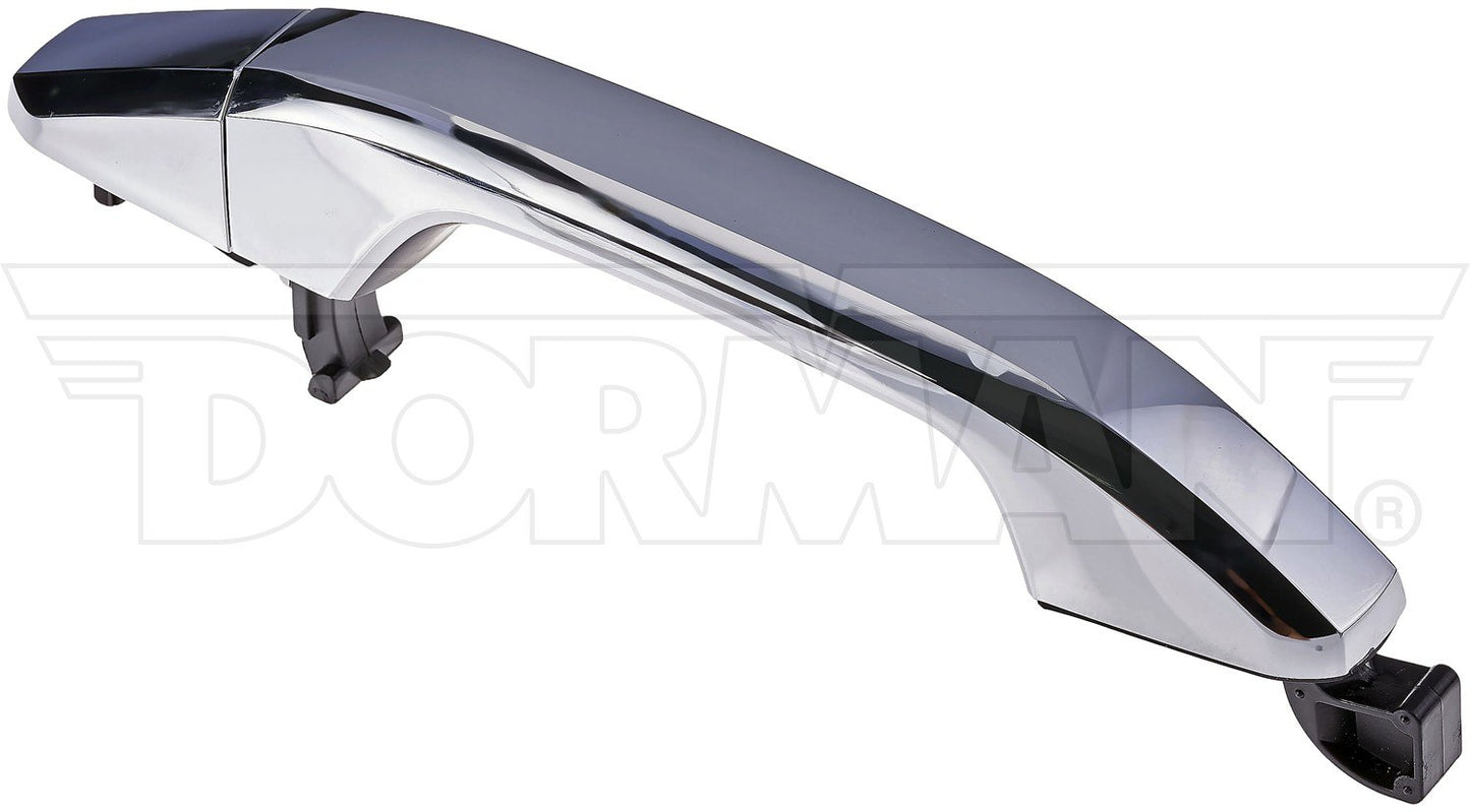 Dorman HELP Exterior Door Handle Rear Left and Right Chrome Without Passive Entry for 2014-2024 Chevrolet Silverado 1500 and 2014-2020 GMC Sierra 1500 82502