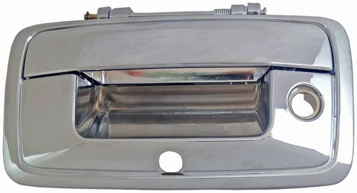 Dorman HELP Chrome Tailgate Handle with Keyhole and Camera Hole for 2014-2015 Chevrolet Silverado 1500 and GMC Sierra 1500 82549