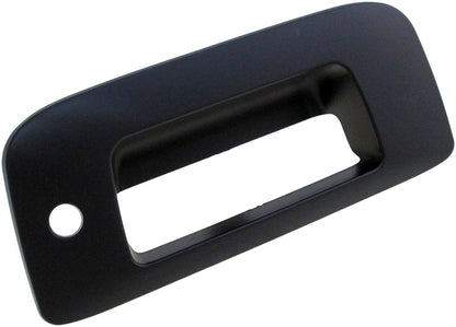Dorman HELP Tailgate Handle Bezel Smooth Black with Keyhole for 2007-2014 Chevrolet Silverado 1500 and GMC Sierra 1500 82775