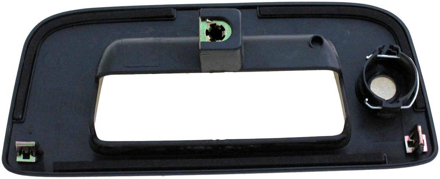 Dorman HELP Tailgate Handle Bezel Smooth Black with Keyhole for 2007-2014 Chevrolet Silverado 1500 and GMC Sierra 1500 82775
