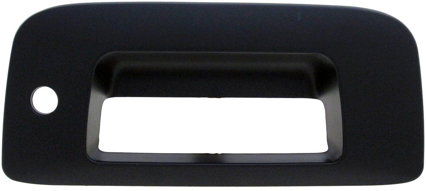 Dorman HELP Tailgate Handle Bezel Smooth Black with Keyhole for 2007-2014 Chevrolet Silverado 1500 and GMC Sierra 1500 82775