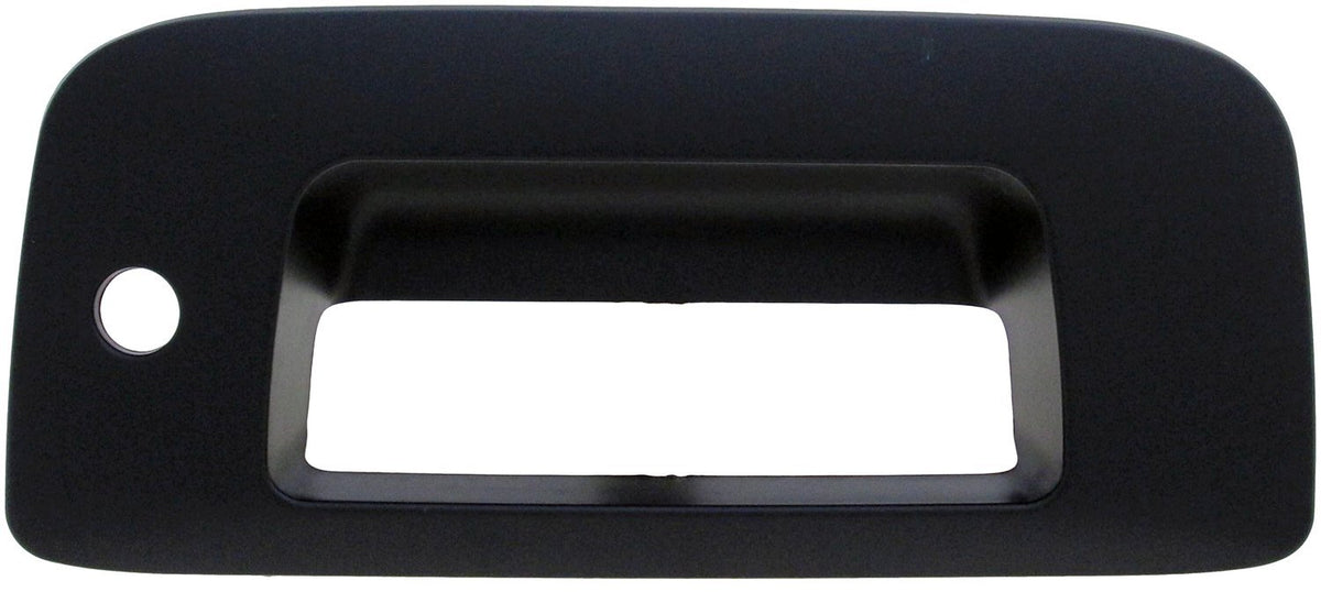 Dorman HELP Tailgate Handle Bezel Smooth Black with Keyhole for 2007-2014 Chevrolet Silverado 1500 and GMC Sierra 1500 82775