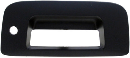 Dorman HELP Tailgate Handle Bezel Smooth Black with Keyhole for 2007-2014 Chevrolet Silverado 1500 and GMC Sierra 1500 82775
