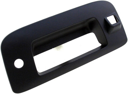 Dorman HELP Tailgate Handle Bezel Smooth Black with Keyhole and Camera Hole for 2009-2014 Chevrolet Silverado 1500 82777