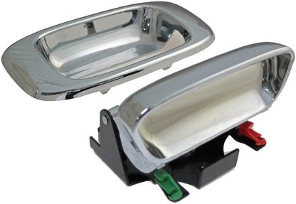 Dorman HELP Tailgate Handle and Bezel Kit Chrome for 1999-2007 Chevrolet Silverado 1500 2500 3500 and GMC Sierra 82784