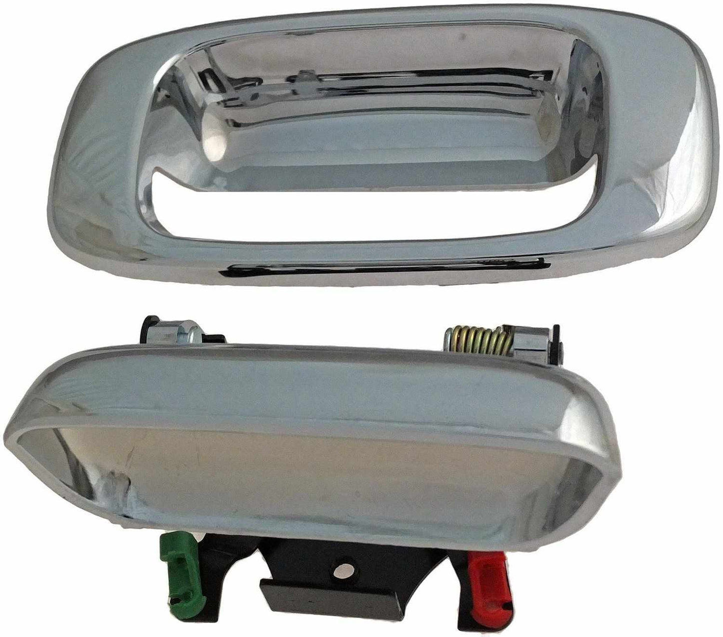 Dorman HELP Tailgate Handle and Bezel Kit Chrome for 1999-2007 Chevrolet Silverado 1500 2500 3500 and GMC Sierra 82784