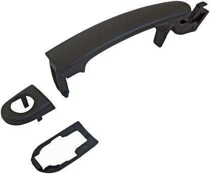 Dorman Exterior Door Handle Front Left with Keyhole Smooth Black for 2000-2009 Volkswagen Models 82971