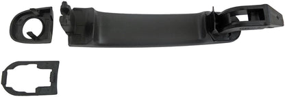 Dorman Exterior Door Handle Front Left with Keyhole Smooth Black for 2000-2009 Volkswagen Models 82971