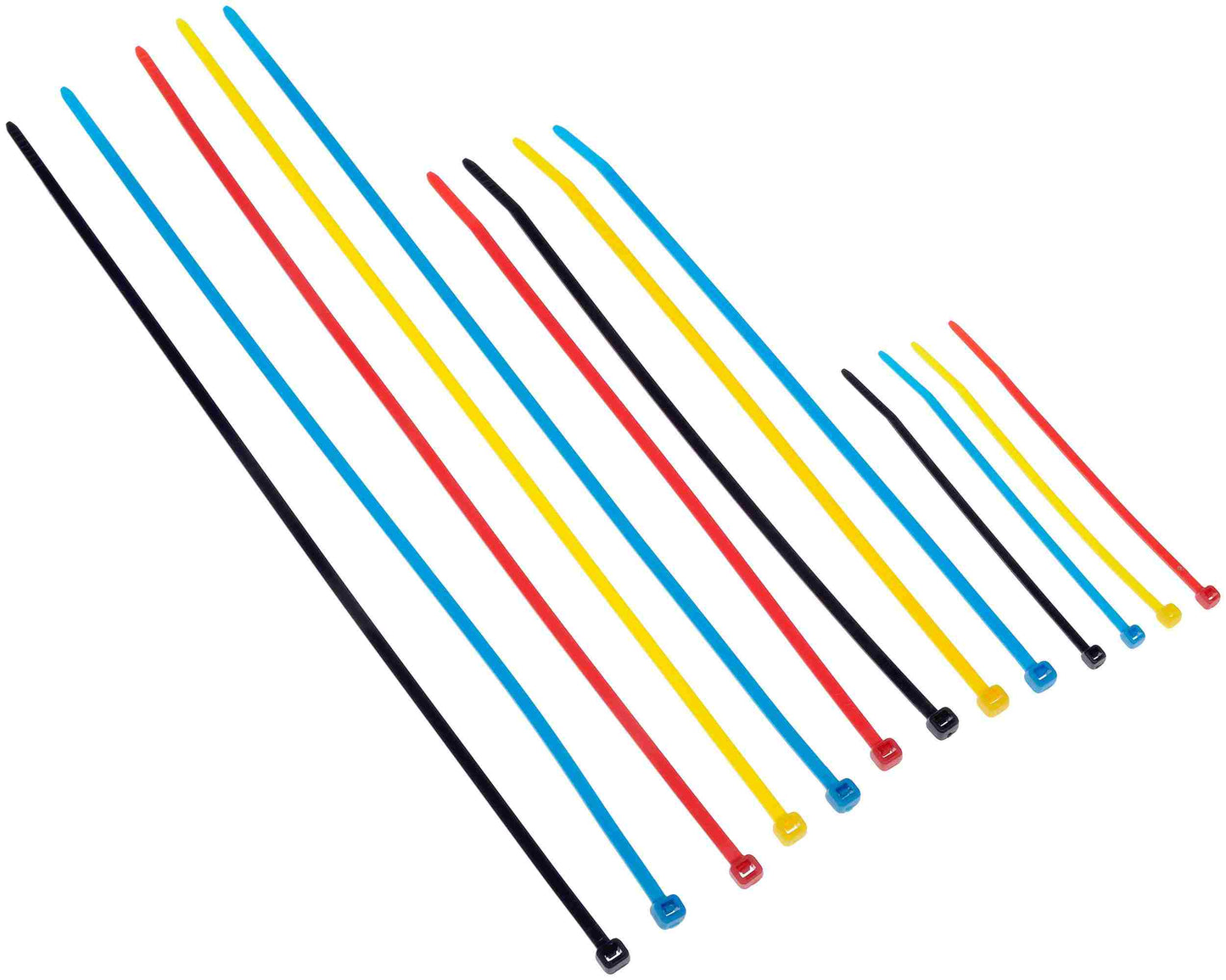 Dorman Conduct-Tite Assorted Wire Ties 4 8 11 Inch with 150 Pieces for Automotive Repair 83754
