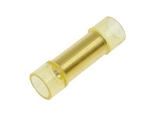 Dorman Conduct-Tite 12-10 Gauge Butt Audio Connector Yellow