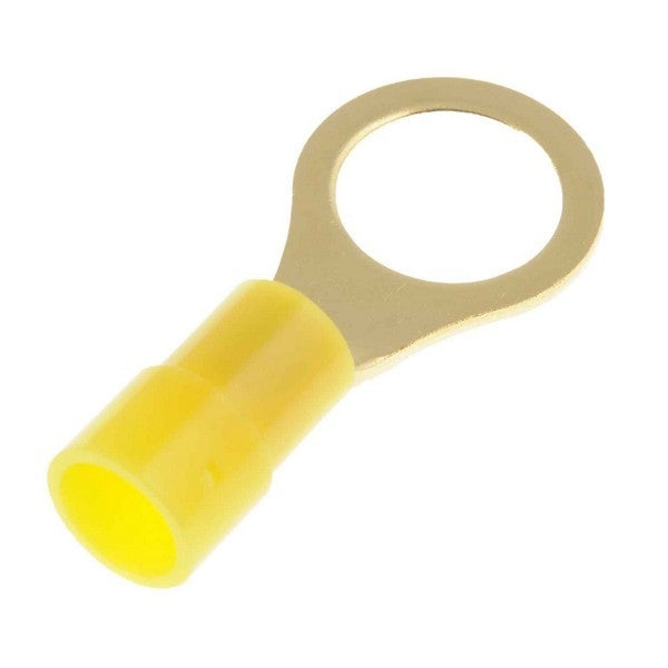 Dorman Conduct-Tite 12-10 Gauge Yellow Ring Terminal 3/8 Inch Stud Size 84533