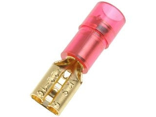 Dorman Conduct-Tite 22-18 Gauge Female Quick Slide Terminal Red 10 Pack 84540