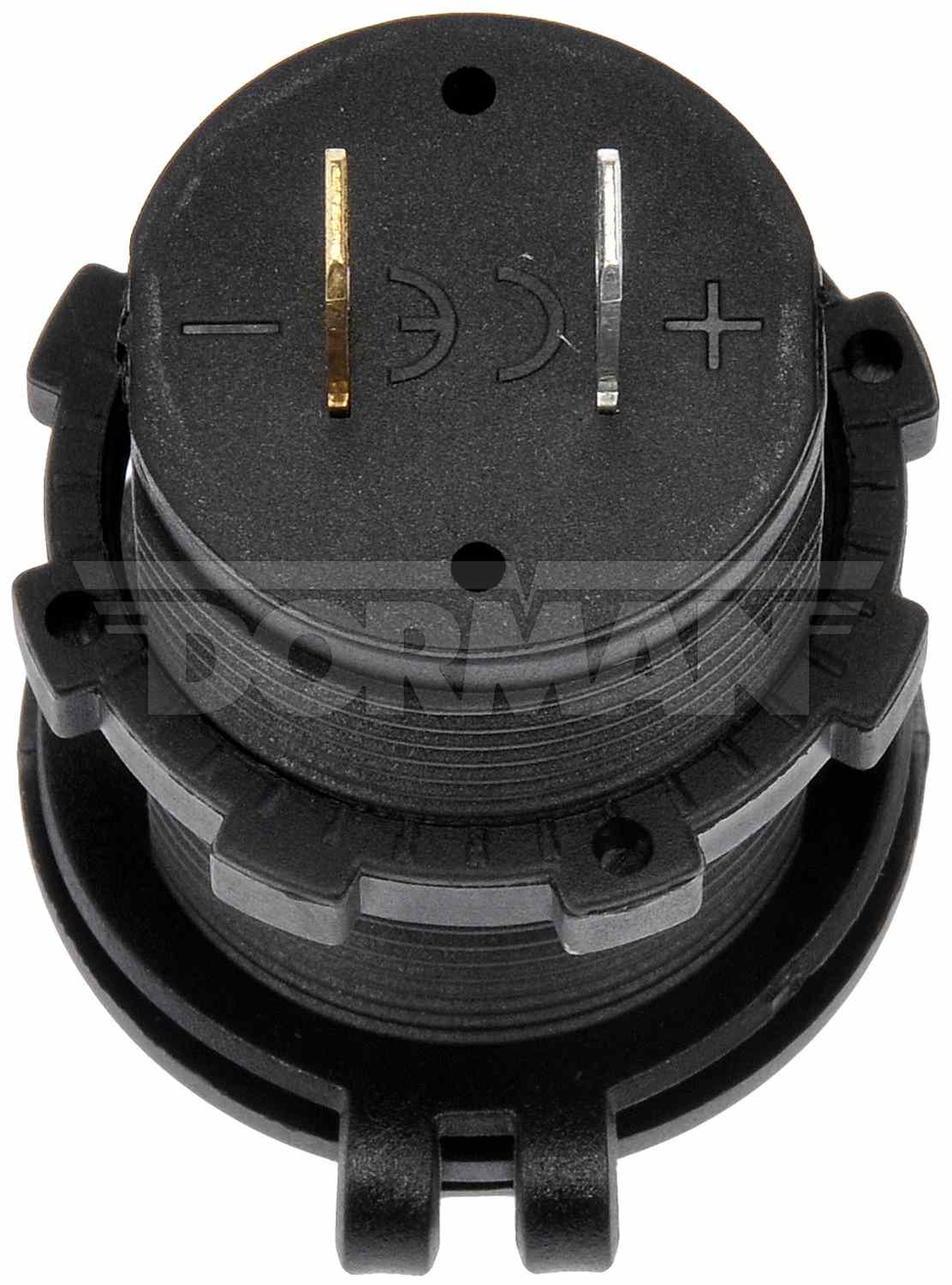 Dorman - HELP 12 Volt Accessory Power Outlet Socket Dual USB 5V 1A/2.1A 84622