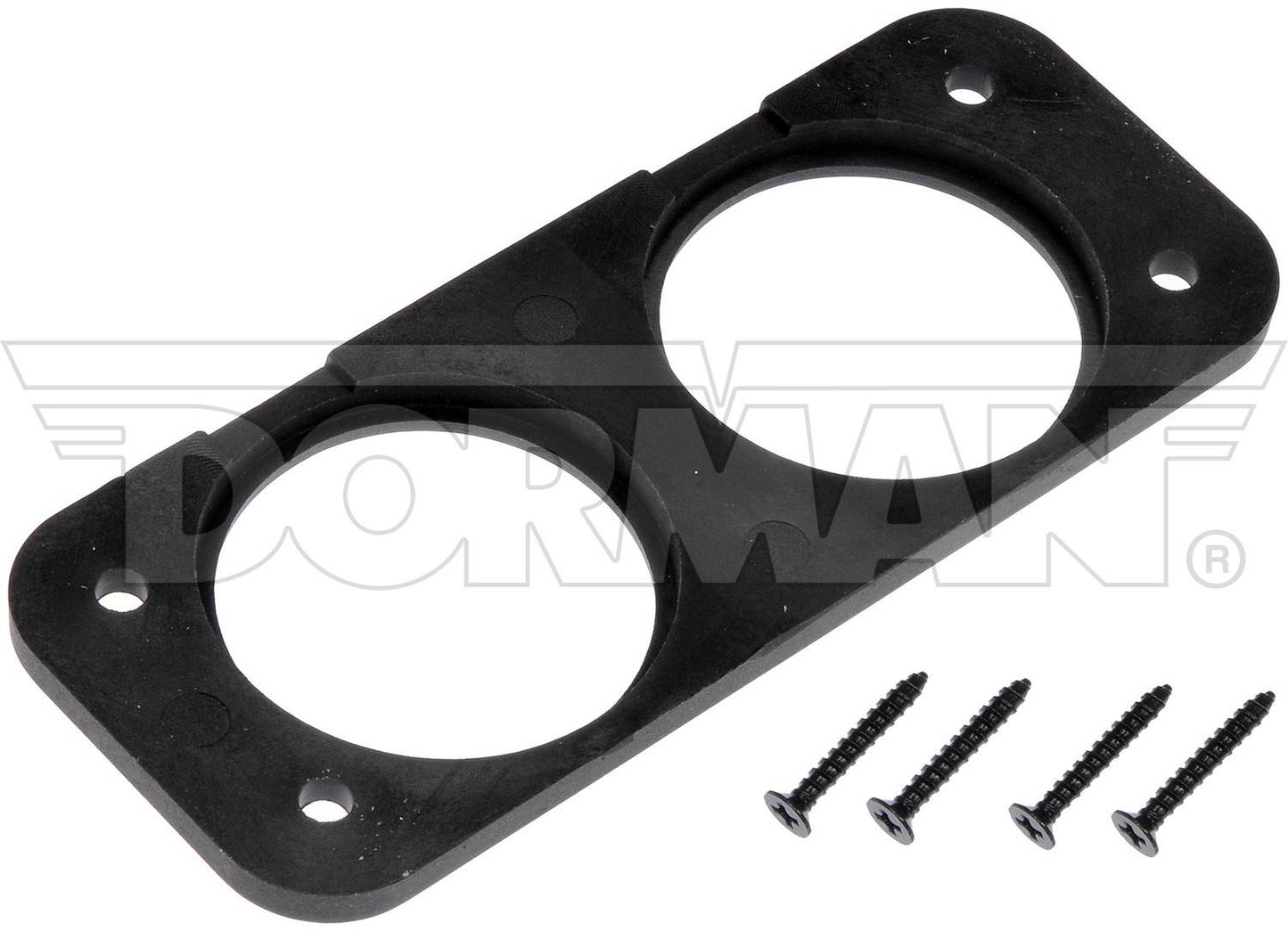 Dorman 12 Volt Accessory Power Outlet Housing Dual Hole Flat Panel Mount for 12V Acc 84626