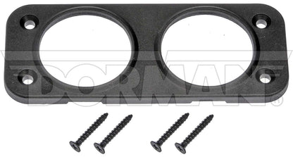 Dorman 12 Volt Accessory Power Outlet Housing Dual Hole Flat Panel Mount for 12V Acc 84626