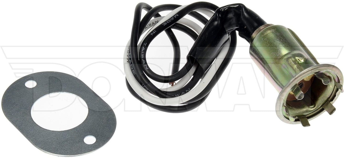 Dorman Conduct-Tite 3-Wire Headlight Socket with Adapter Plate for Select Vehicles 84725