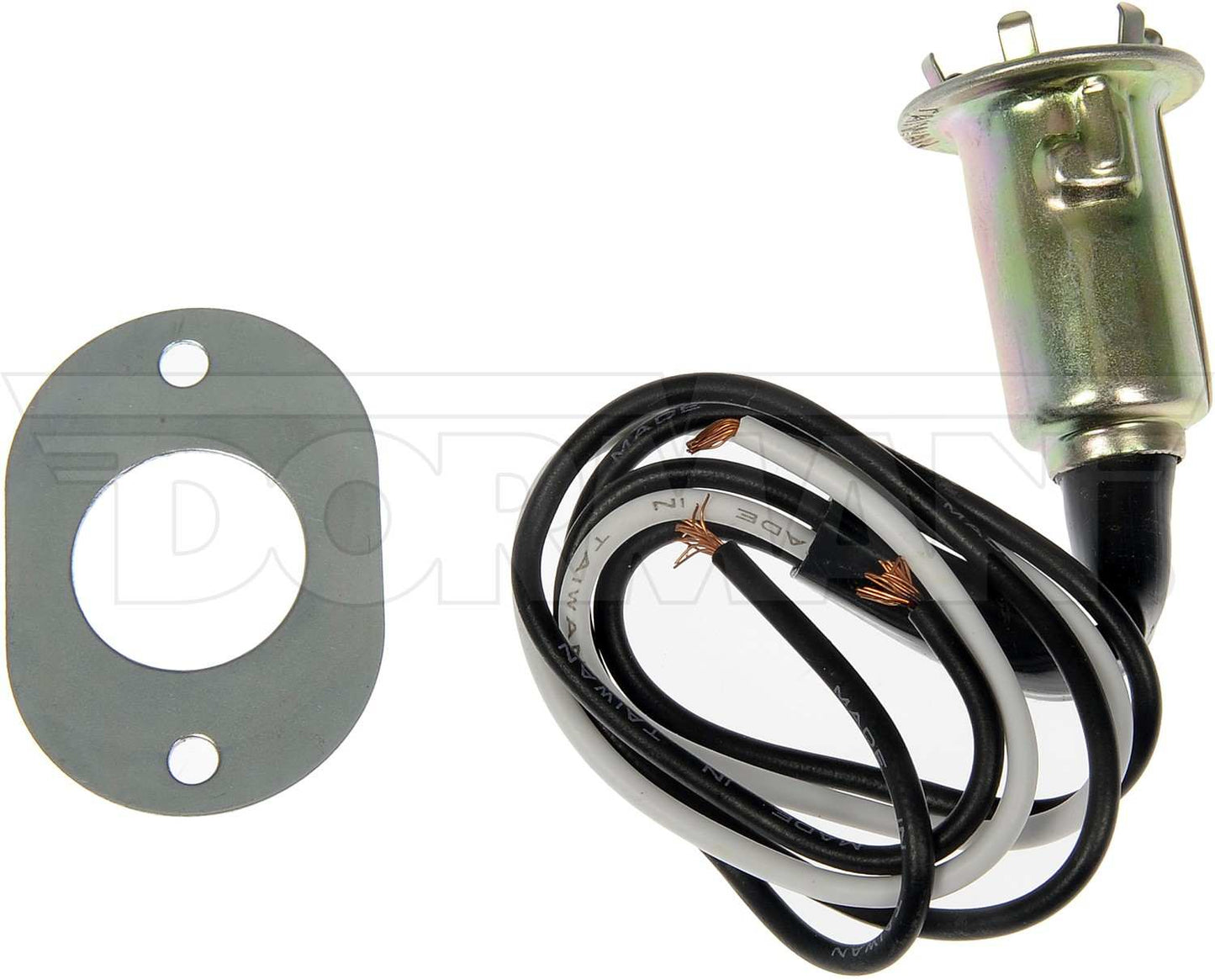 Dorman Conduct-Tite 3-Wire Headlight Socket with Adapter Plate for Select Vehicles 84725
