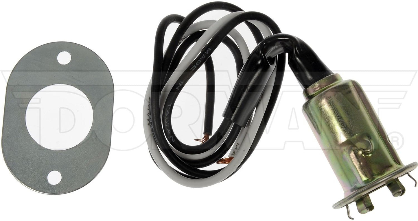 Dorman Conduct-Tite 3-Wire Headlight Socket with Adapter Plate for Select Vehicles 84725