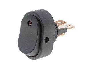 Dorman Conduct-Tite Rocker Switch with Red LED Glow for Automotive Accessories 84840