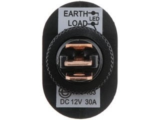 Dorman Conduct-Tite Rocker Switch with Amber LED Glow for Electrical Accessories 84842