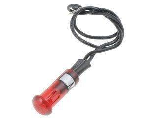 Dorman Conduct-Tite Red Round Mini Bezel-Free Warning Light for Interior Applications 84910