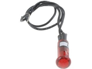 Dorman Conduct-Tite Red Round Mini Bezel-Free Warning Light for Interior Applications 84910