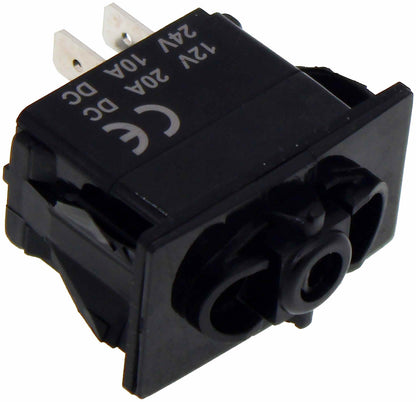Dorman Conduct-Tite Rocker Type Switch 20 Amp Plastic On Off Non Glow