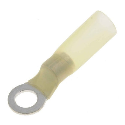 Dorman Conduct-Tite 12-10 Gauge Waterproof Ring Terminal No 10 Yellow for Electrical Repair 85214
