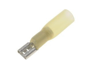 Dorman Conduct-Tite 12-10 Gauge Female Waterproof Disconnect Terminals Yellow Pack of 7 85256