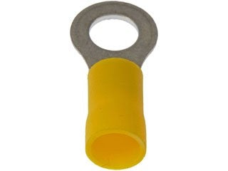 Dorman Conduct-Tite 12-10 Gauge Yellow Ring Terminal 1/4 Inch with Corrosion Resistant Finish 50 Pack 85430