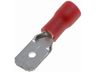 Dorman Conduct-Tite 22-18 Gauge Male Disconnect Terminal with .250 Inch Red Insulation 85451
