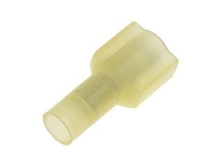 Dorman Conduct-Tite 12-10 Gauge Male Disconnect Terminal Yellow for Automotive Electrical Repair 85466