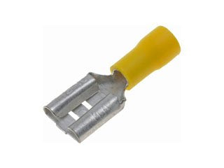 Dorman Conduct-Tite 12-10 Gauge Female Quick Disconnect Terminal .375 Inch Yellow 50 Pack 85484