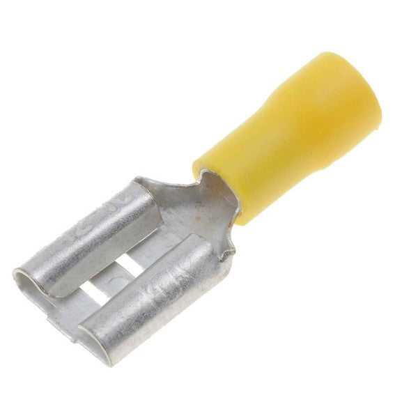 Dorman Conduct-Tite 12-10 Gauge Female Quick Disconnect Terminal .375 Inch Yellow 50 Pack 85484