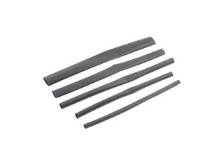 Dorman Conduct-Tite Heat Shrink Tubing 6 Inch Black Polyolefin Assorted Widths 85611