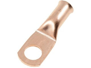 Dorman Conduct-Tite 4 Gauge 3/8 Inch Copper Ring Lug Terminal for Automotive Wiring 85637