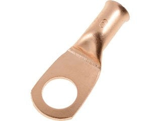 Dorman Conduct-Tite 6 Gauge 3/8 Inch Copper Ring Lug for Automotive Wiring 85638